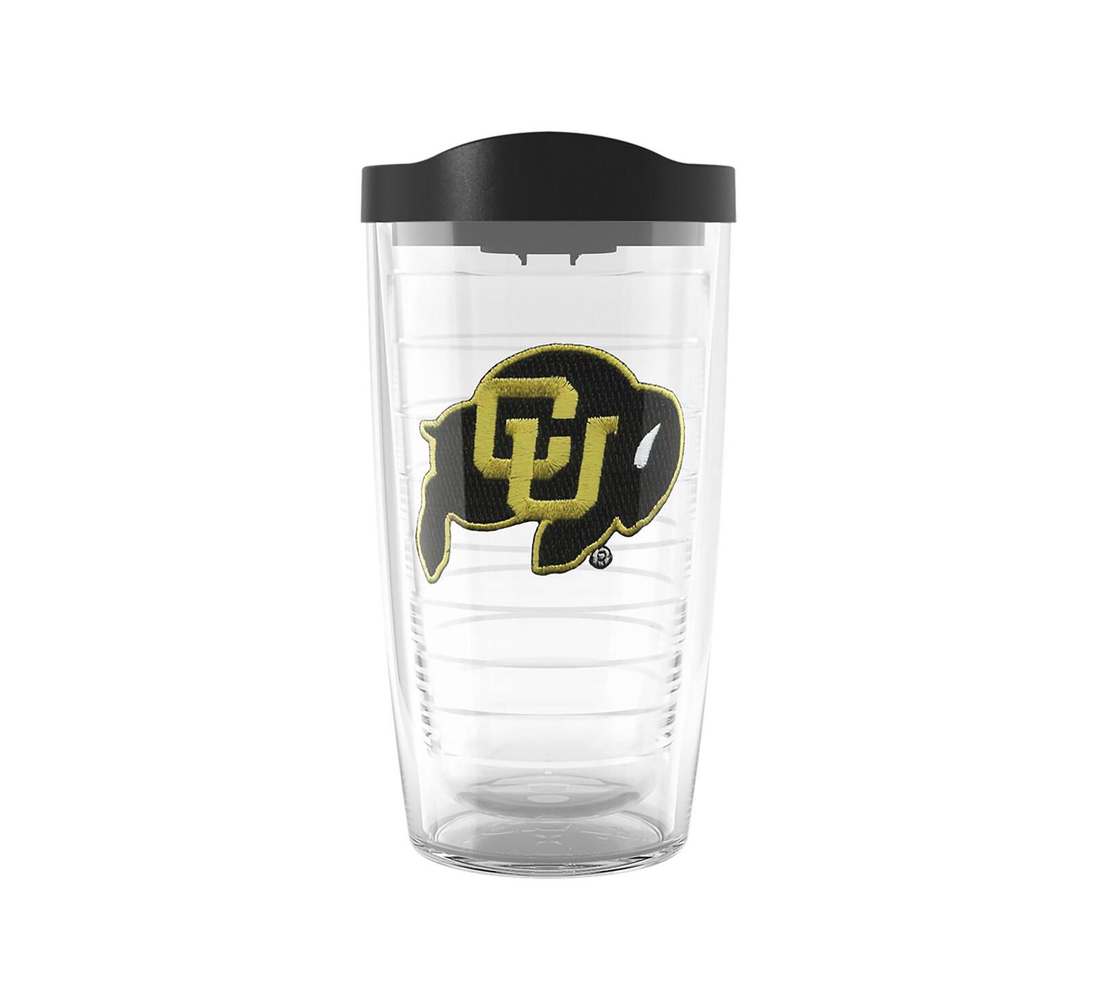 Термокружка Tervis Tumbler Colorado Buffaloes 16 Oz с эмблемой