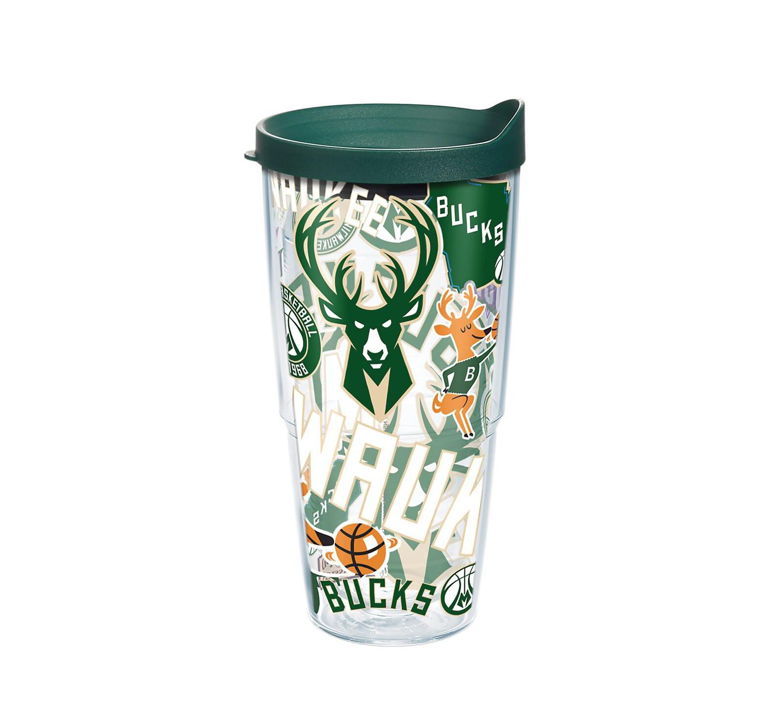 Термокружка Tervis Tumbler Milwaukee Bucks 24 Oz