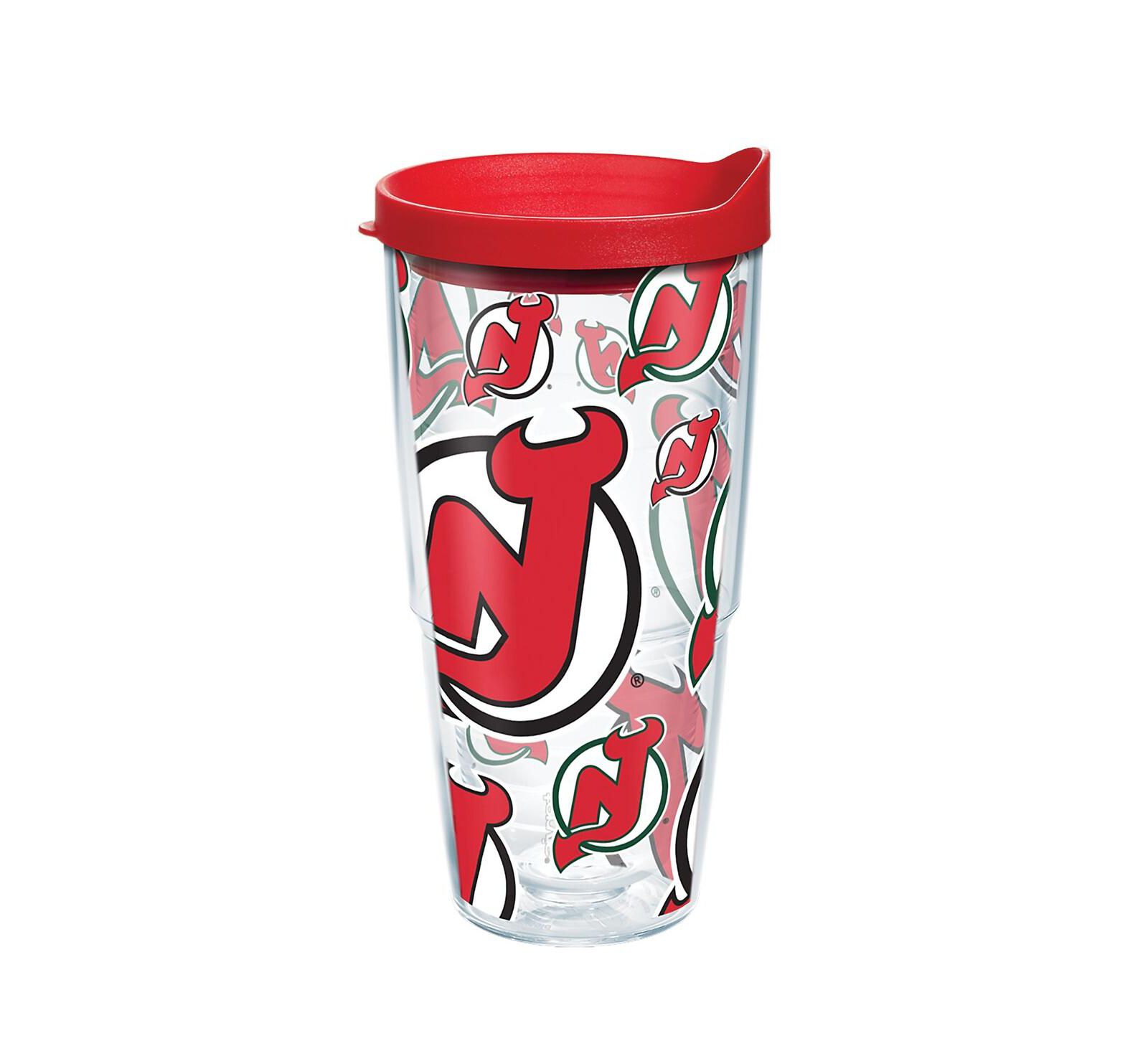 Tervis Tumbler New Jersey Devils 24 Oz All Over Classic Tumbler