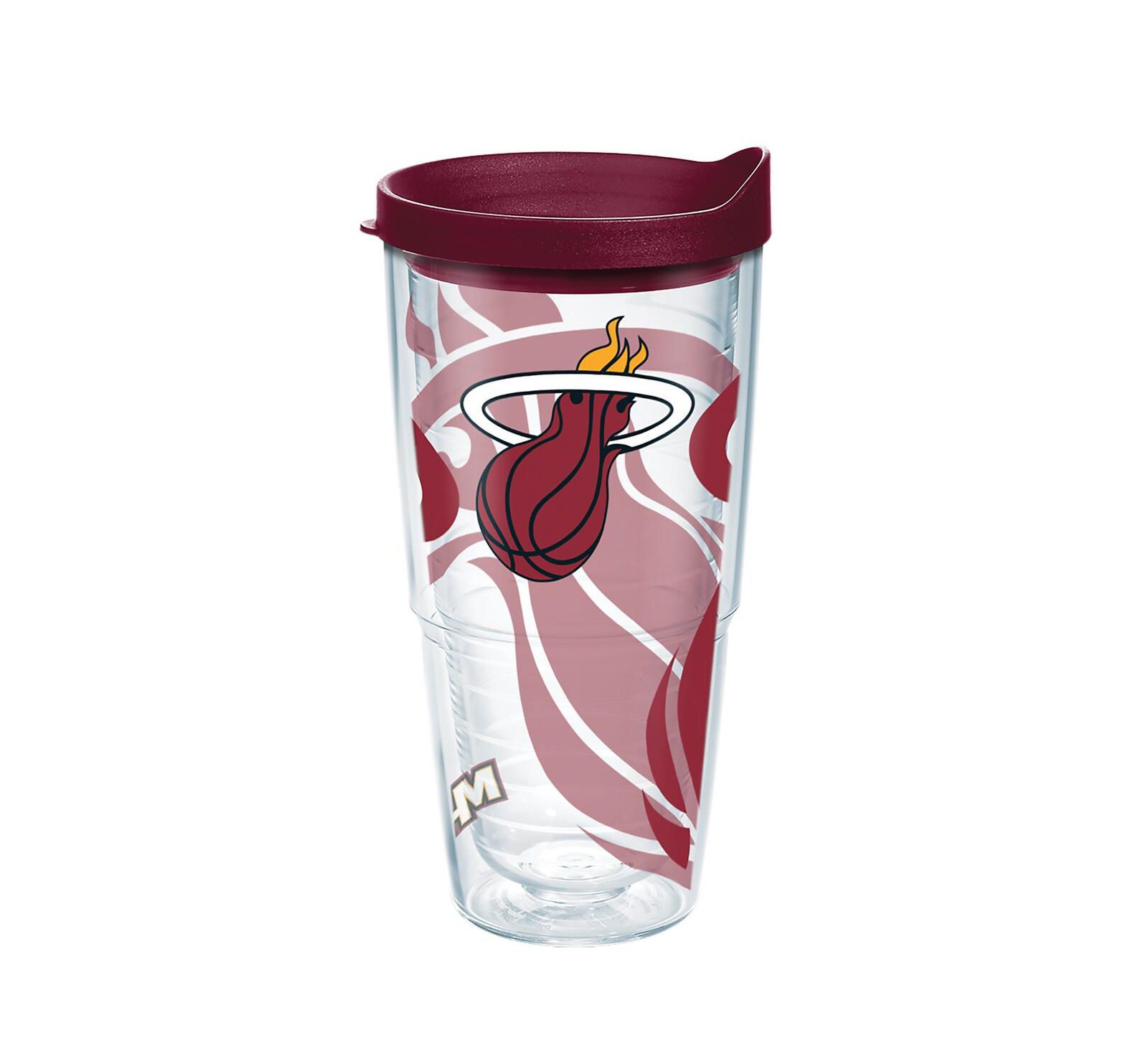 Классический стакан Tervis Tumbler Miami Heat 24 Oz