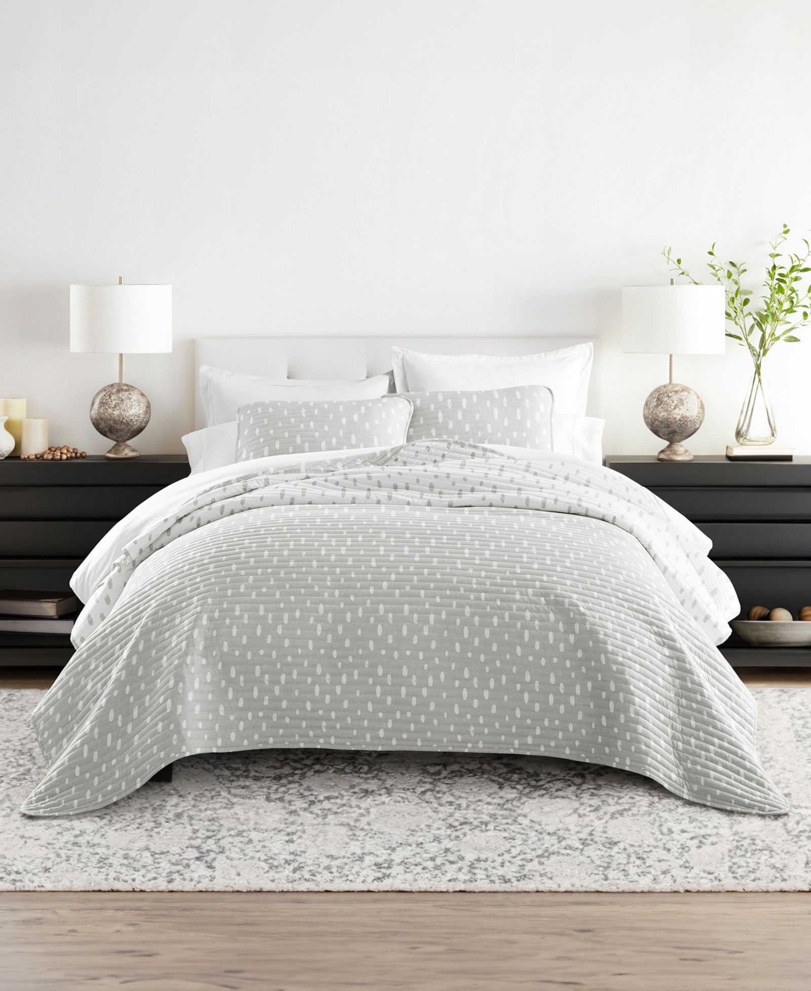 ienjoy Home Painted Dots reversible комплект из 3 предметов, Full/Queen