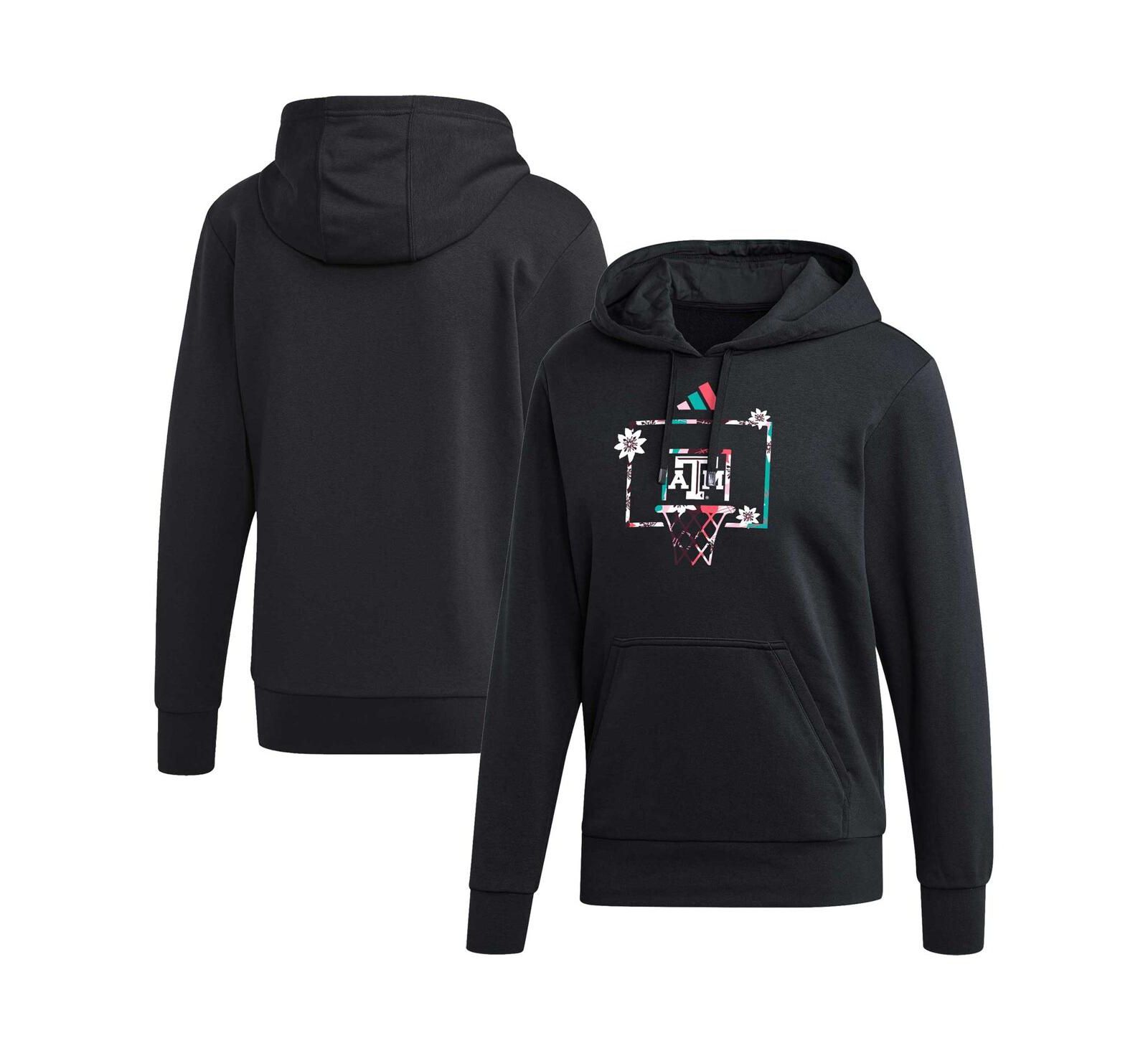 Мужское худи adidas Black Texas A&M Aggies Pullover