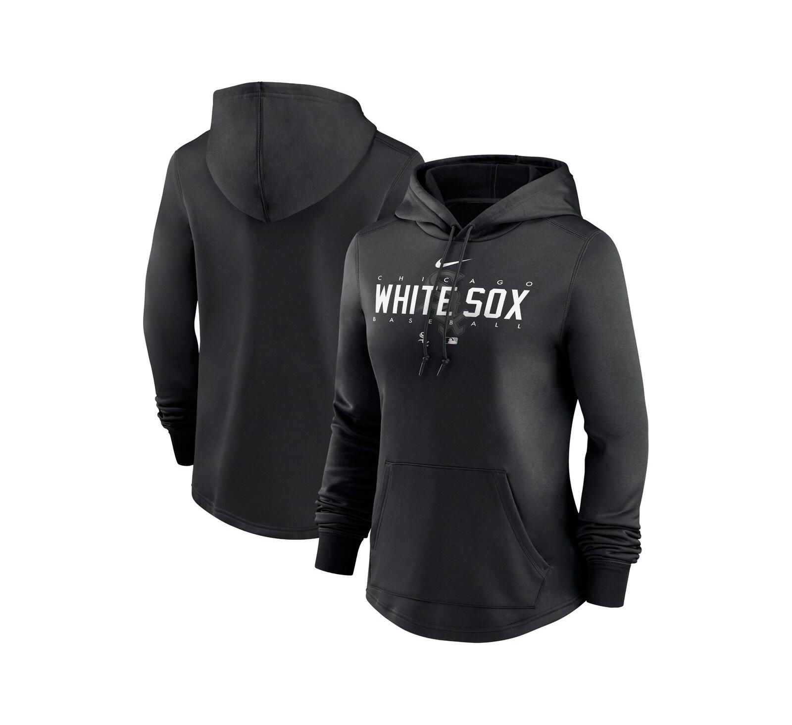Женское худи Nike Black Chicago White Sox Authentic Collection Pregame Performance