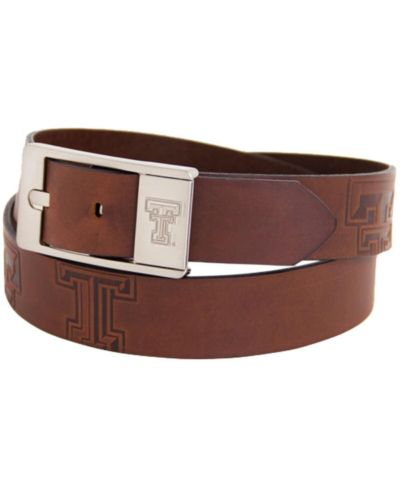 Мужской кожаный ремень Texas Tech Red Raiders Brandish - коричневый