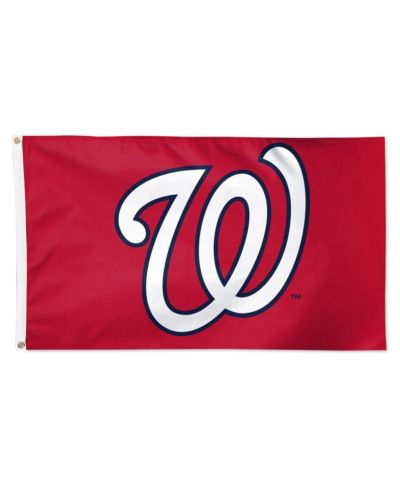 Флаг Wincraft Washington Nationals 3' x 5' Primary Logo Single-Sided