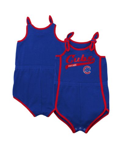 Little Boys and Girls Royal Chicago Cubs Hit and Run Bodysuit