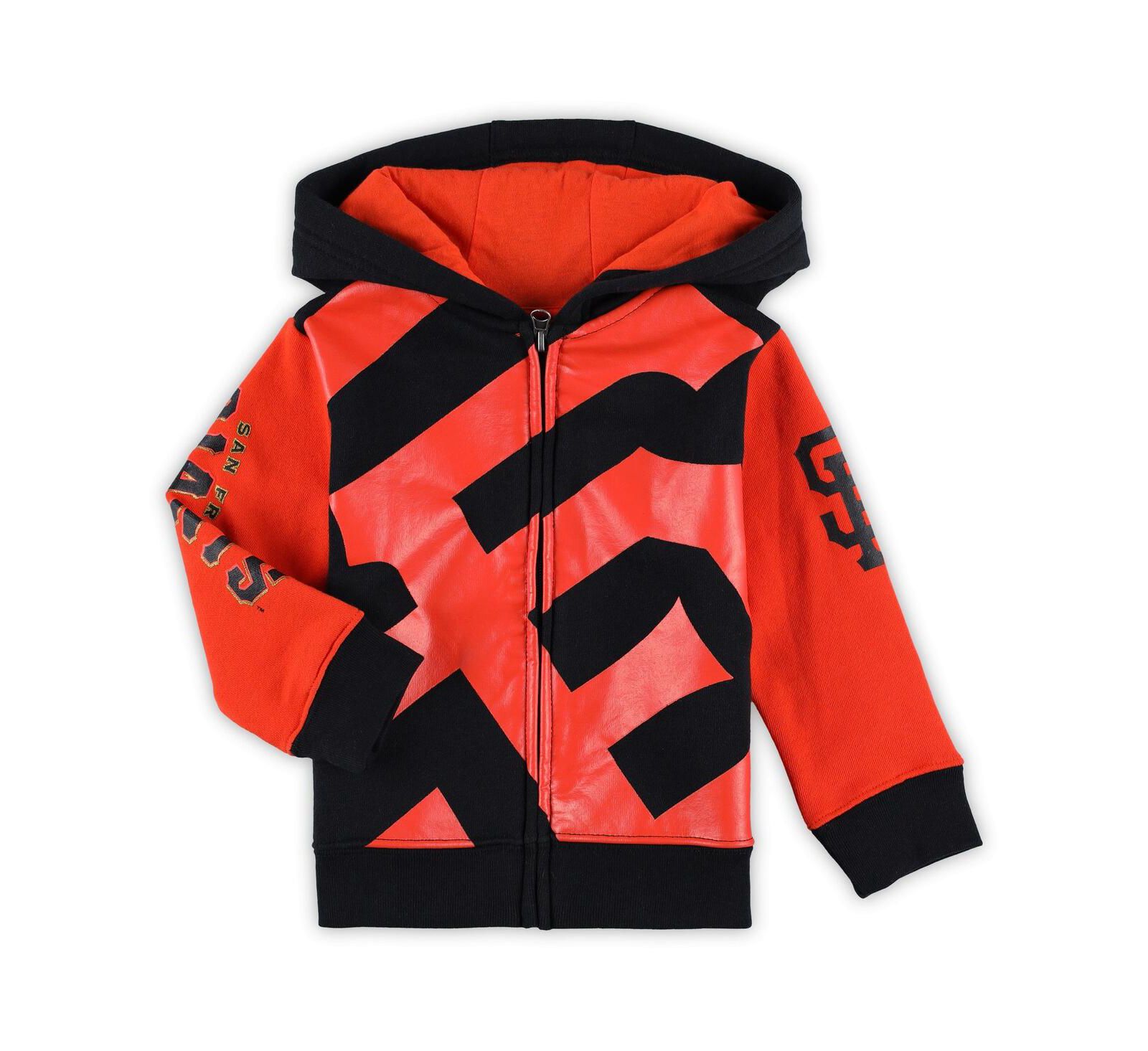 Outerstuff худи на молнии для детей с принтом San Francisco Giants