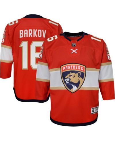 Детская джерси Outerstuff Aleksander Barkov Red Florida Panthers Home Captain Replica Player