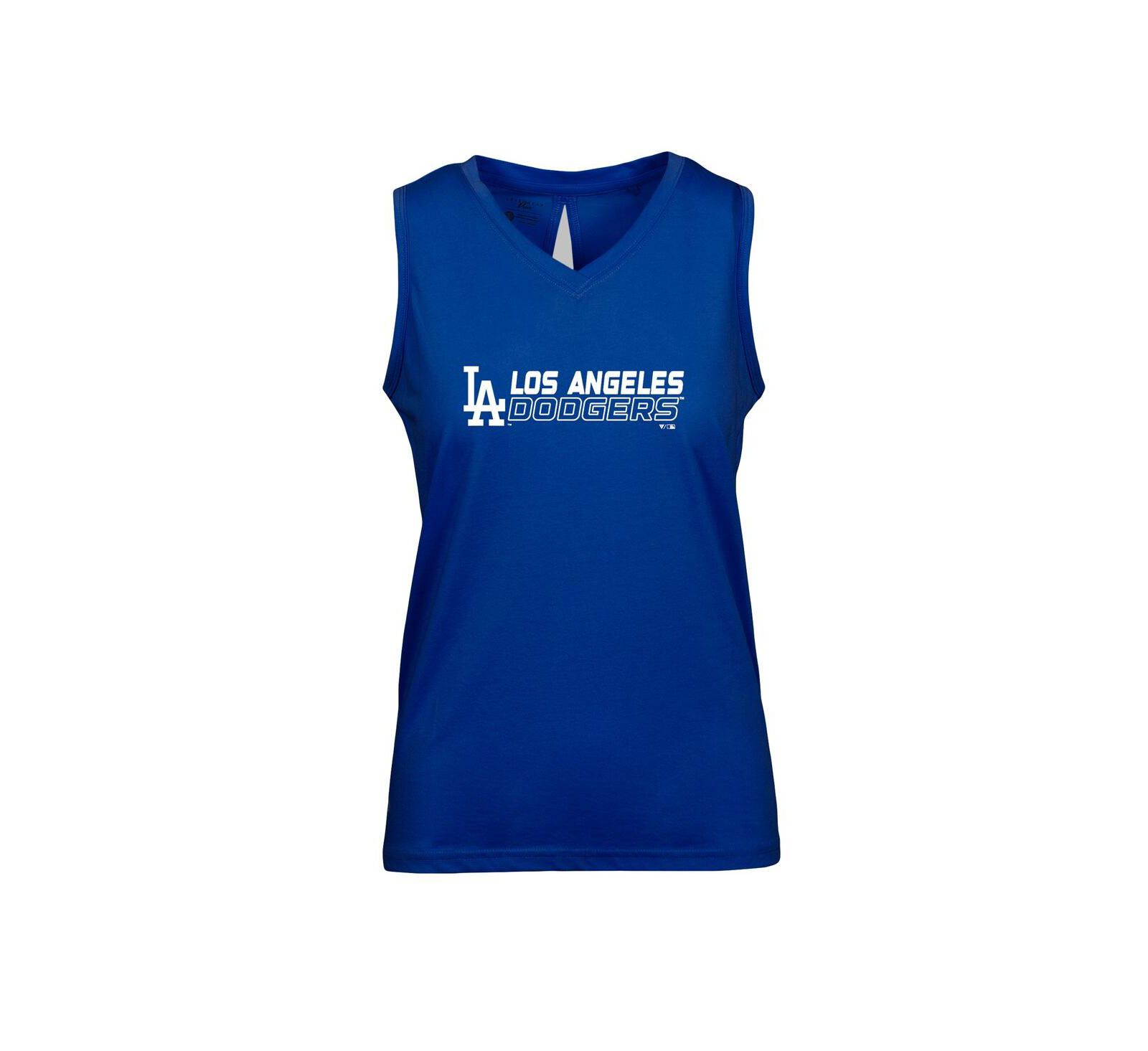 Женский топ LevelWear Royal Los Angeles Dodgers Paisley Chase V-Neck