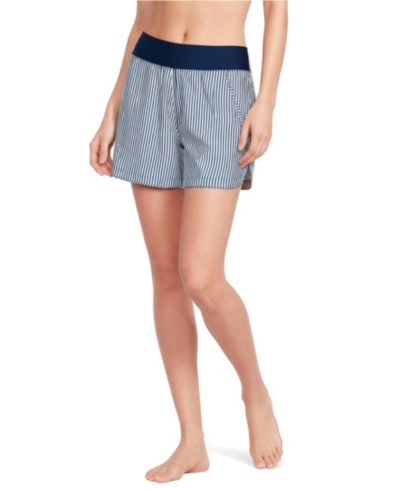Deep sea navy mini stripe
