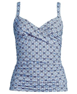 Lake blue geo floral