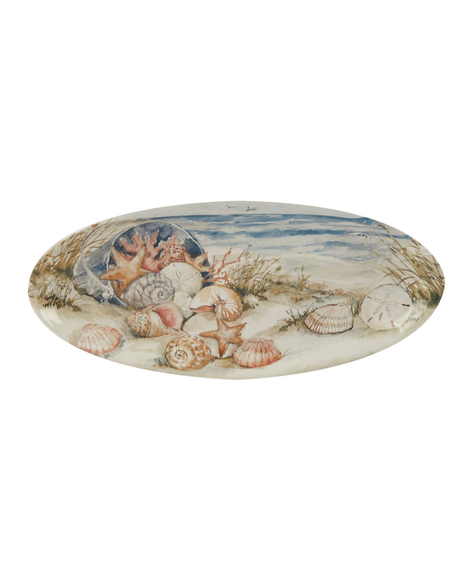 Certified International Декоративное блюдо Coastal Landscape Fish
