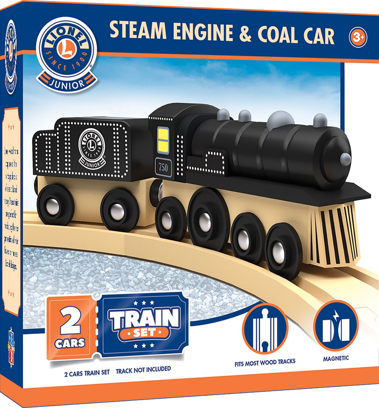 Игрушечный поезд Masterpieces Lionel - паровоз и угольный вагон