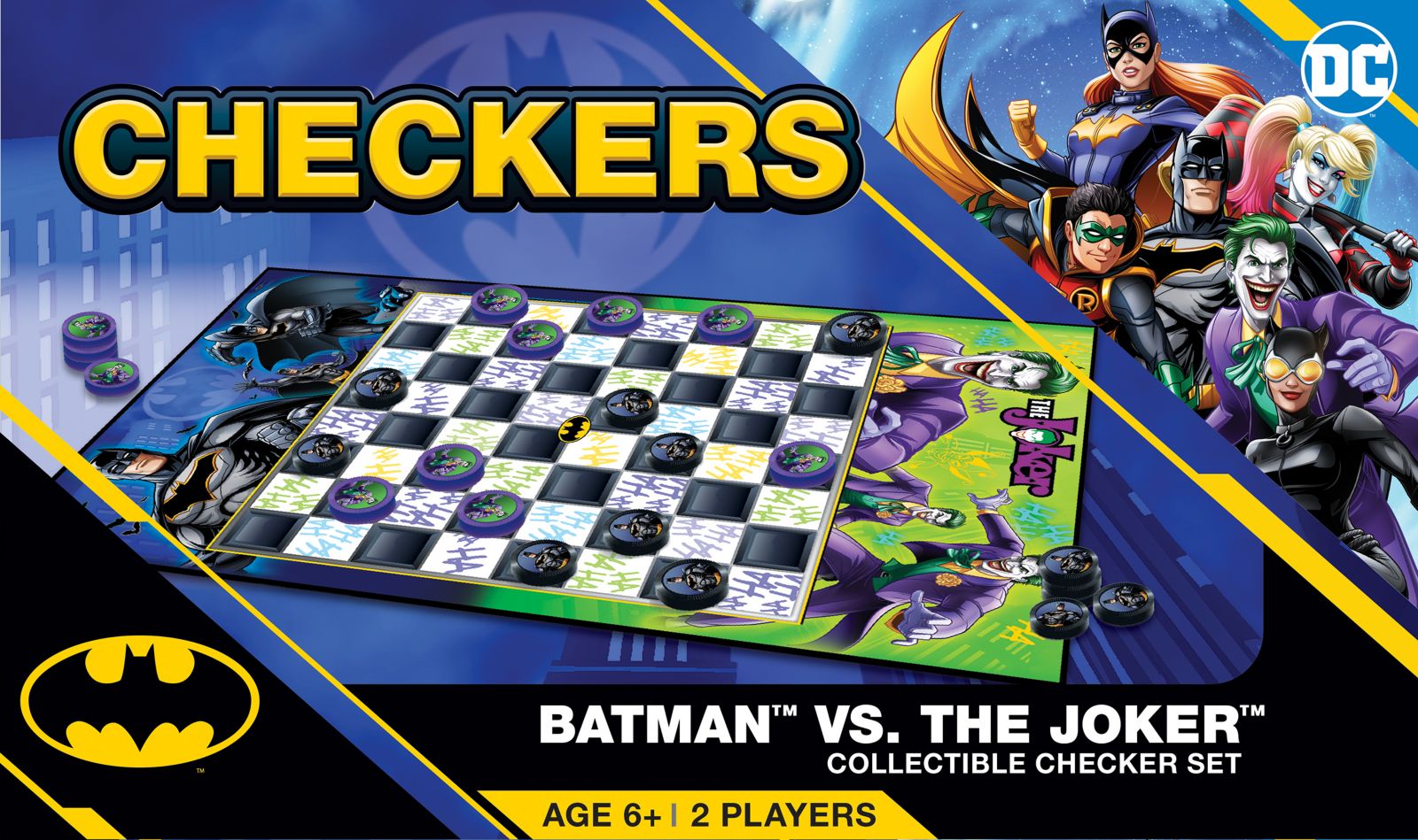 Настольная игра MasterPieces Batman vs The Joker для детей