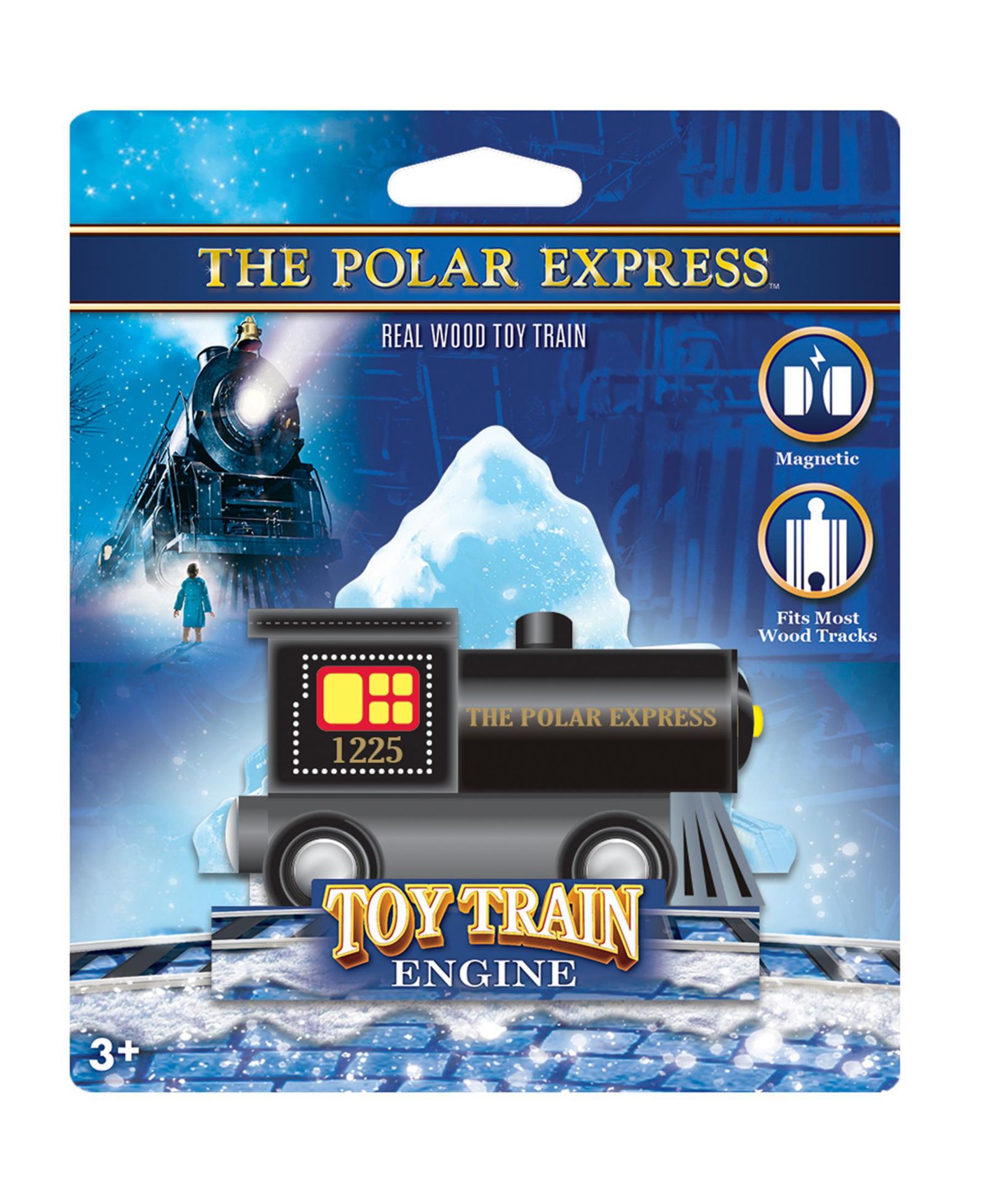 Деревянная игрушечная модель поезда Masterpieces Polar Express для детей