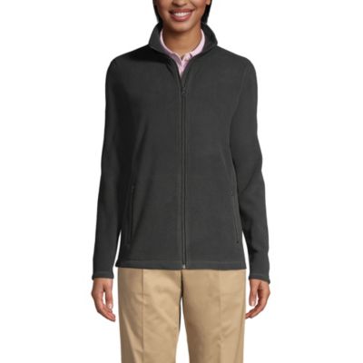 Lands' End Women's Full-Zip Mid-Weight Fleece Jacket