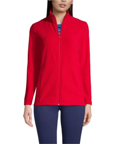 Lands' End Женская флисовая куртка на молнии Anyweather