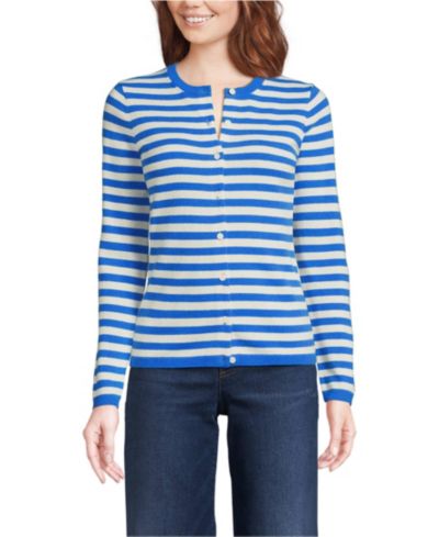 Muted cobalt/ivory breton