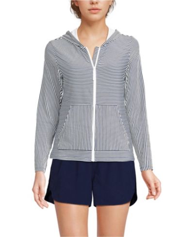 Deep sea navy mini stripe