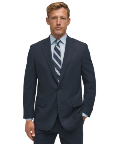 Brooks Brothers Мужской пиджак B by Brooks Brothers Classic-Fit Stretch Wool Blend Suit Separates