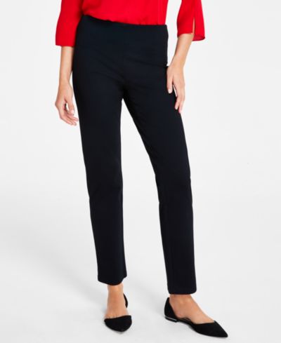 Женские брюки JM Collection Ponte-Knit Pull-On Ankle