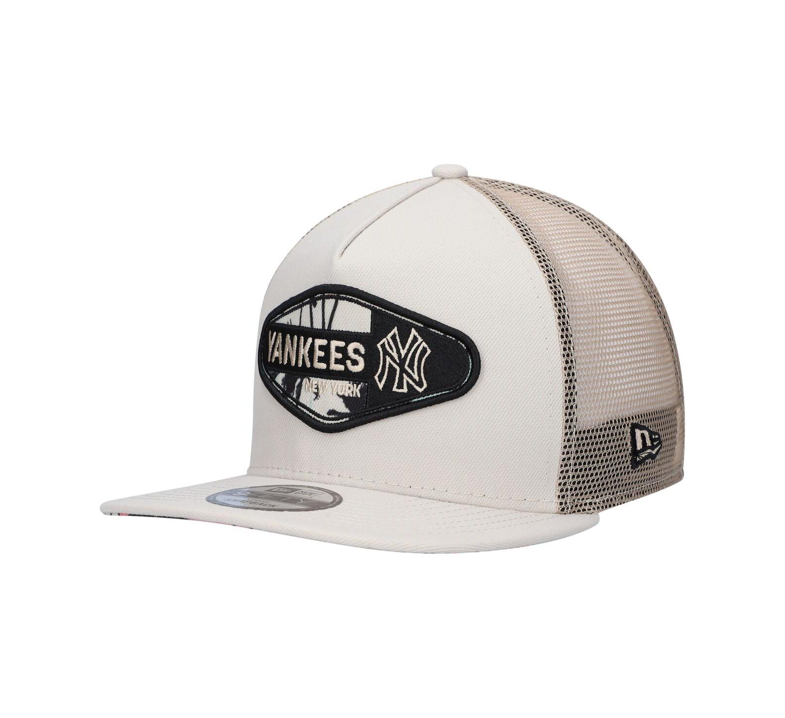 Мужская кепка New Era New York Yankees Retro Beachin' Patch A-Frame Trucker 9FIFTY Snapback