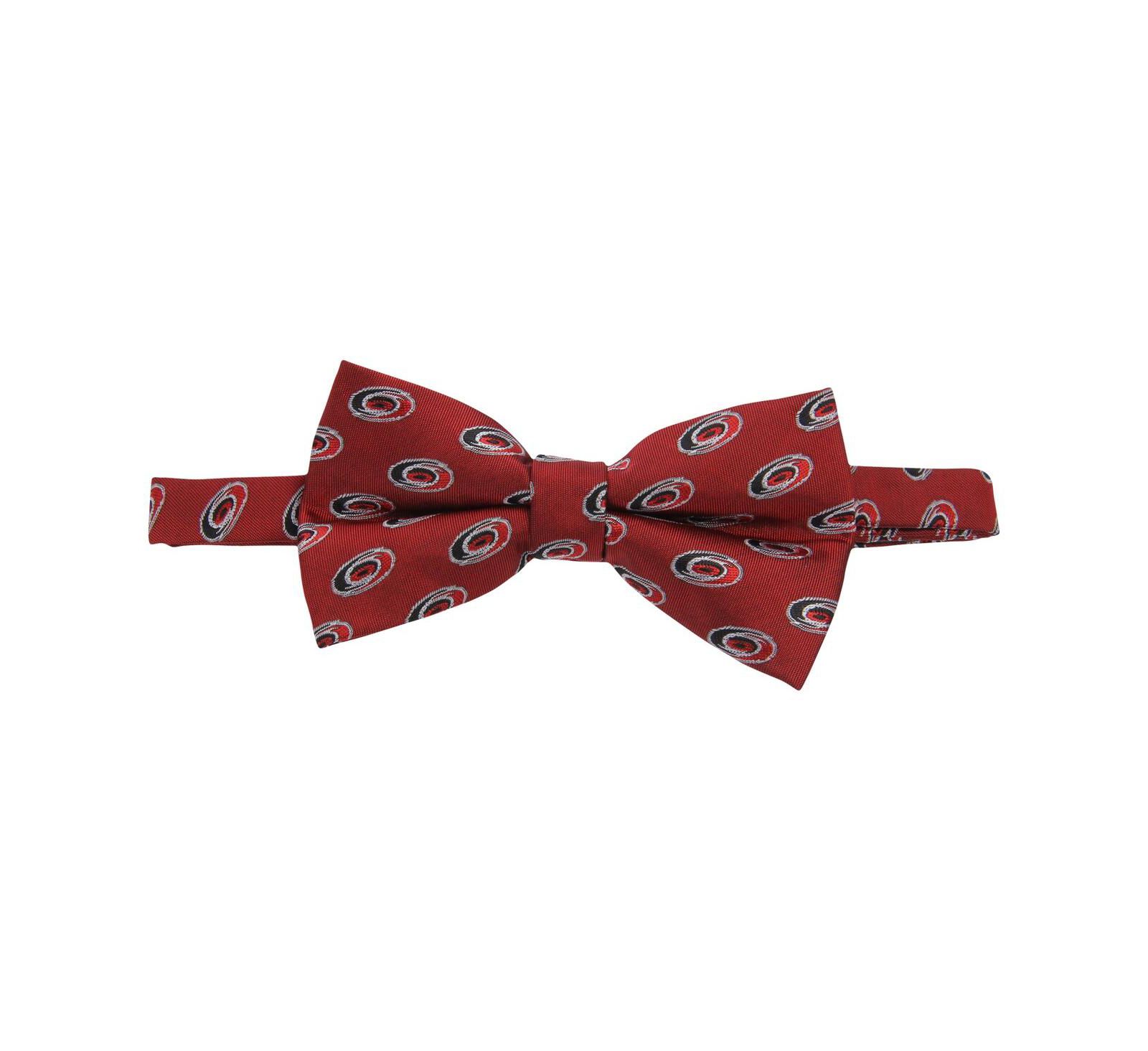 Men's Red Carolina Hurricanes Repeat Bow Tie