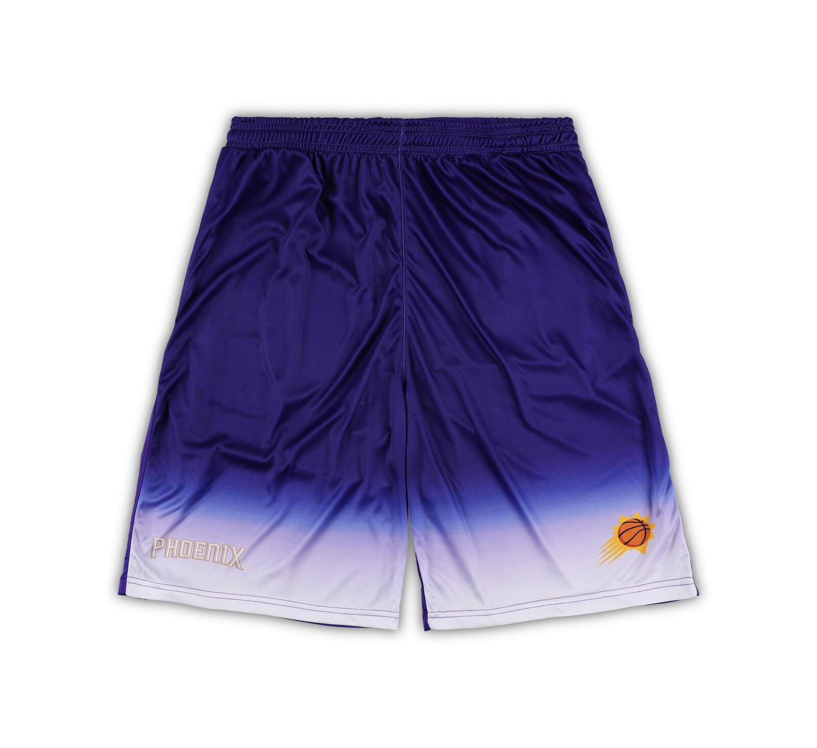 Men's Fanatics Purple Phoenix Suns Big and Tall Fadeaway Shorts
