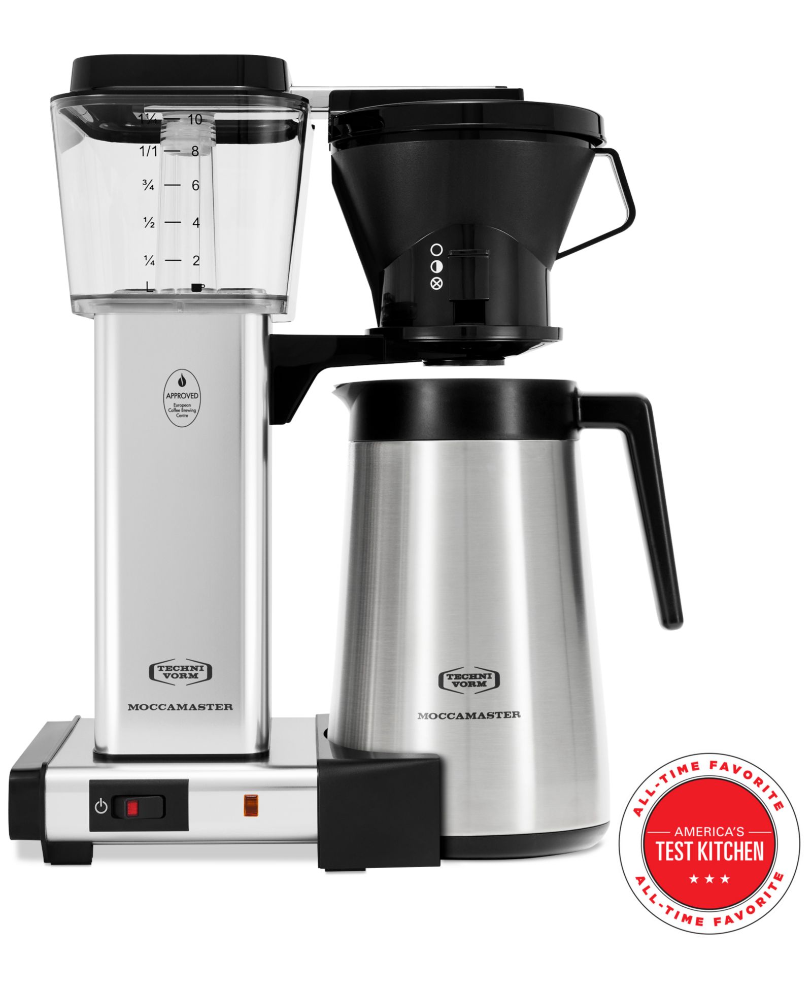 Кофеварка Moccamaster KBT Stainless Steel Carafe