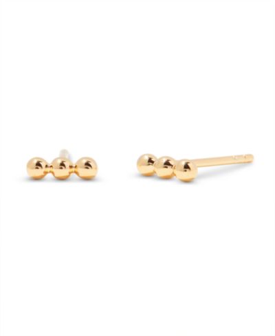 brook & york Серьги Arden с позолотой 14K Gold-Plated Vermeil