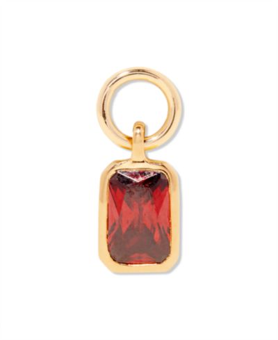 Подвеска-шарм brook & york Cubic Zirconia 14K Gold-Plated Mackenzie Birthstone