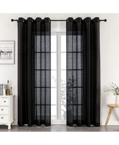 Шторы Kate Aurora Home Living 2 Piece Lightweight Basic Sheer Grommet