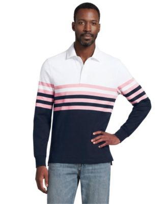 Navy/light tea rose stripe