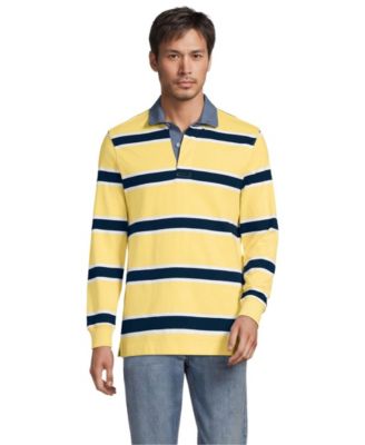 Golden pineapple/navy stripe