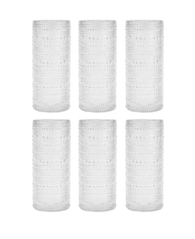 Fortessa Jupiter Collins Highball Glasses, Set of 6
