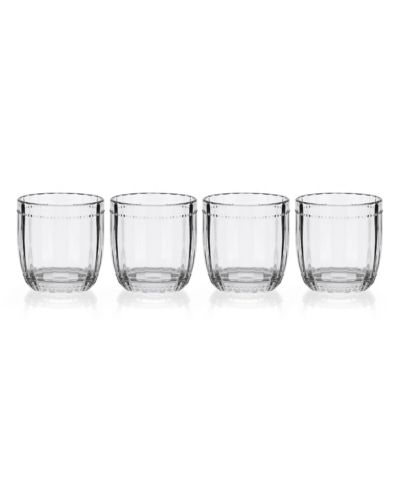 Набор стаканов для виски Fitz and Floyd Beaded 10-oz, 4 штуки