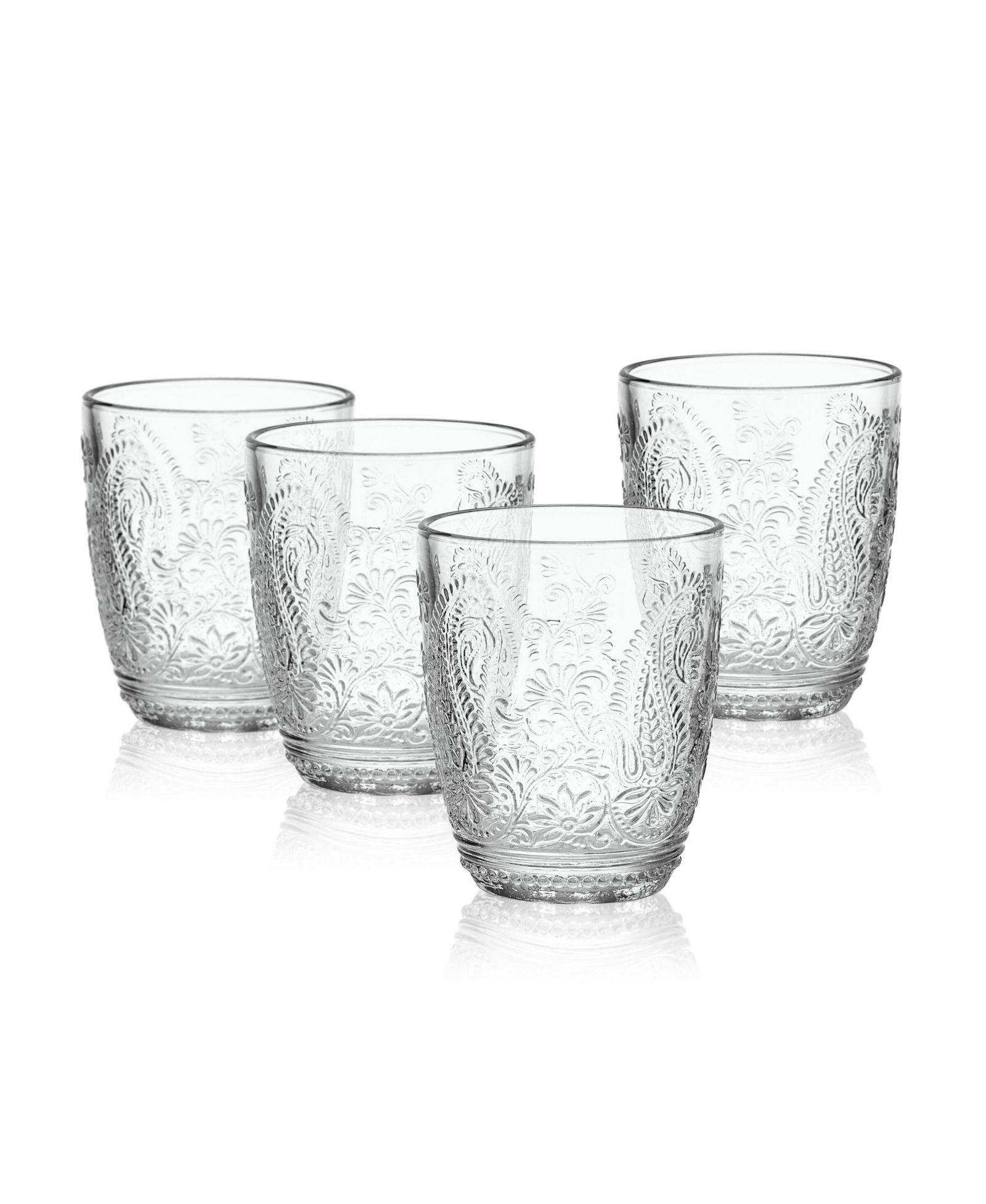 Набор из 4 стаканов Fitz and Floyd Maddi 10-oz Double Old Fashioned Glasses