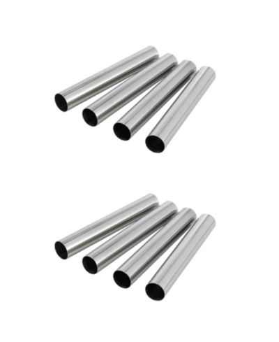 Fante's Set of 8 Cannoli Maker Forms, Stainless Steel The Italian Market Original since 1906