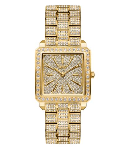Jbw Женские часы Cristal 18k Gold-plated Stainless Steel 28mm
