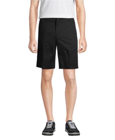 Lands' End Мужские чинос-шорты, 11" Plain Front Blend