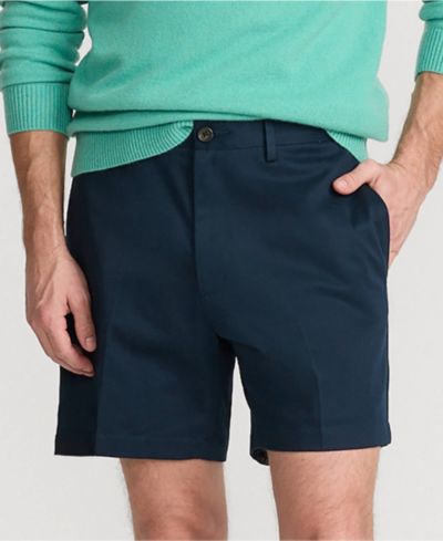Мужские чинос Lands' End No Iron 6" Plain Front