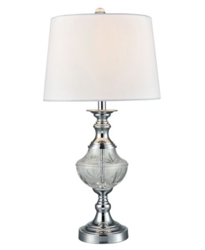 Настольная лампа Dale Tiffany Frosted Murray из хрусталя свинца