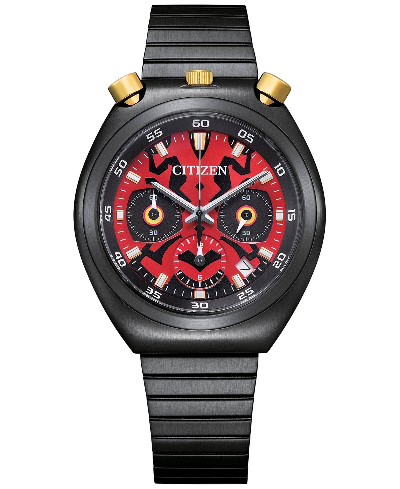 Citizen Мужские часы Chronograph Star Wars Darth Maul Stainless Steel 38mm