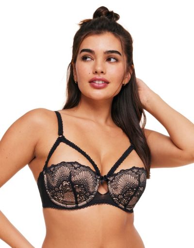 Adore Me Women's Kimmy Push Up Balconette Bra