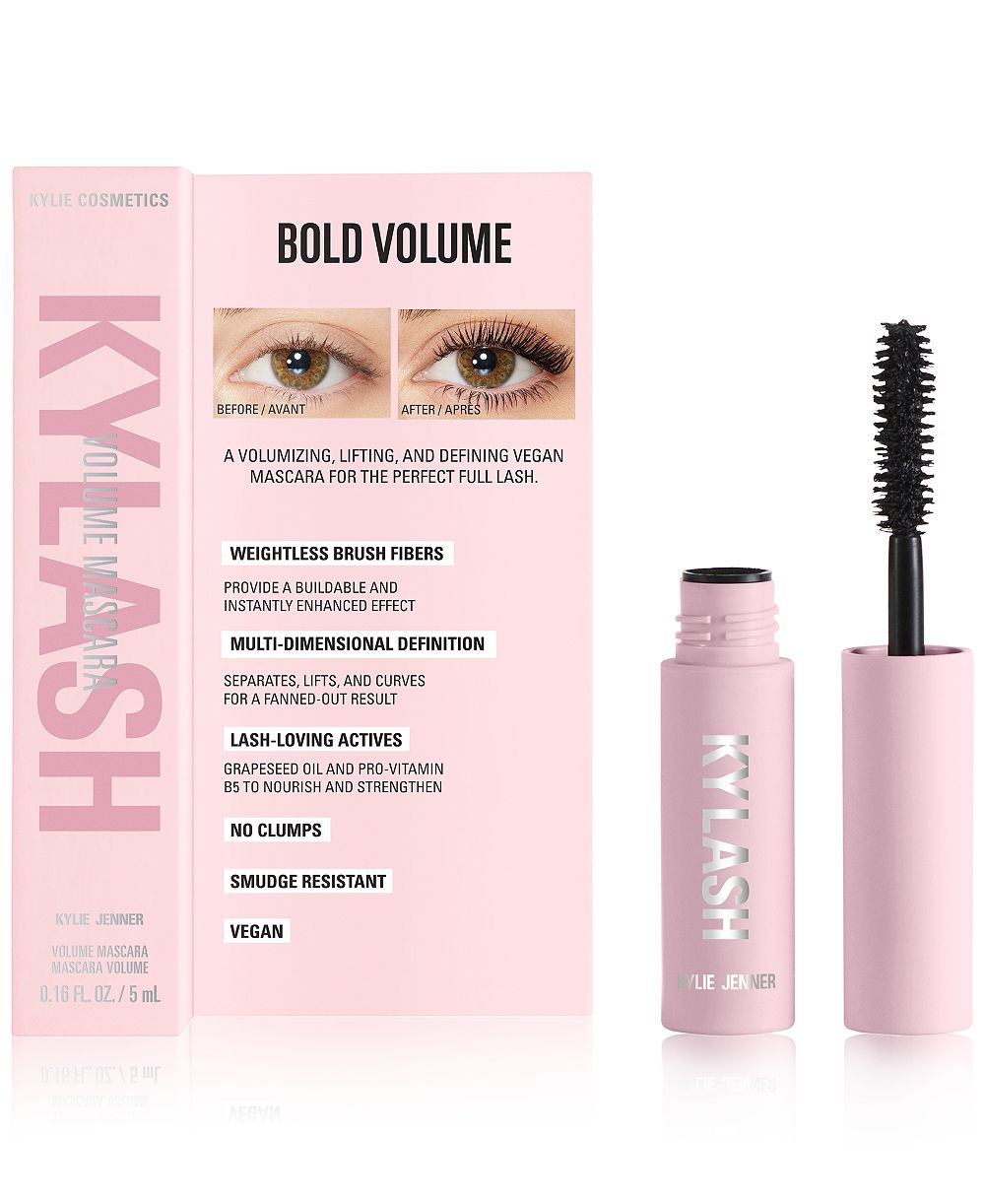 Kylie Cosmetics тушь для ресниц Kylash Volume Travel Size, 0.16 oz.