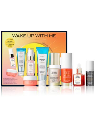 Набор по уходу за кожей Sunday Riley 7-Pc. Wake Up With Me Complete Morning Routine