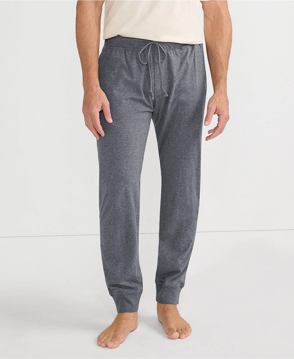 Lands' End Мужской Knit Jersey Sleep Jogger