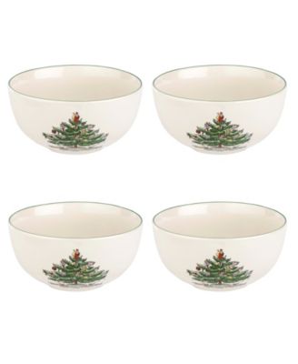 Spode Christmas Tree Individual Bowls, Set of 4