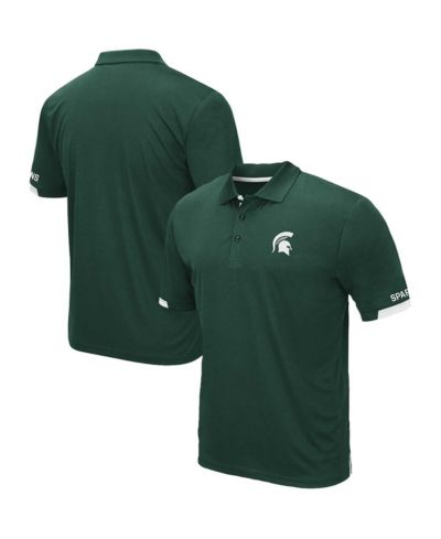 Мужская рубашка-поло Colosseum Green Michigan State Spartans Big and Tall