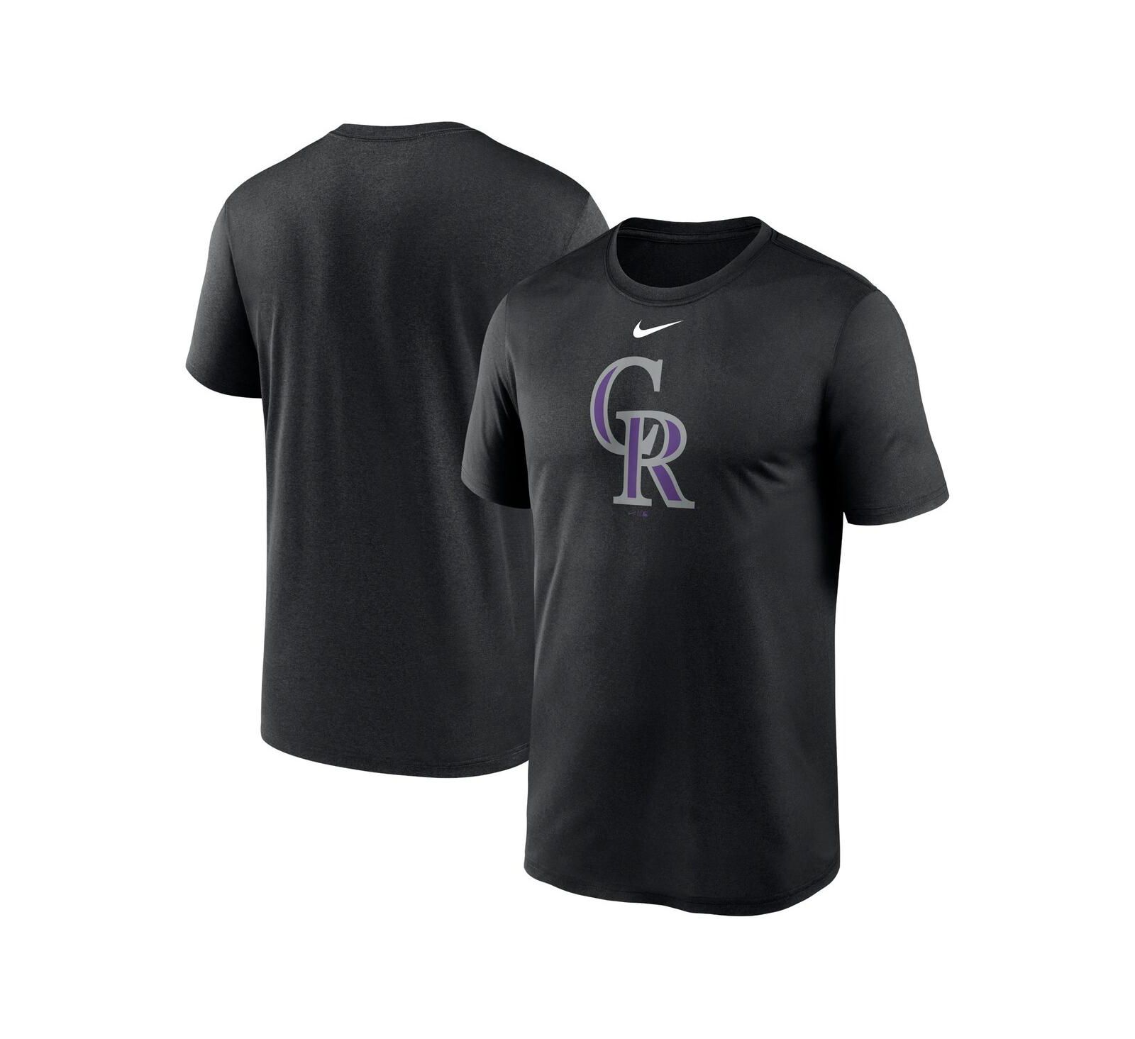 Мужская футболка Nike Black Colorado Rockies New Legend Logo T-shirt